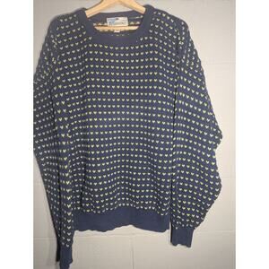 Aeropostale Compagnie Generale VTG Mens Preppy knit Pullover Sweater Sz L 90s
